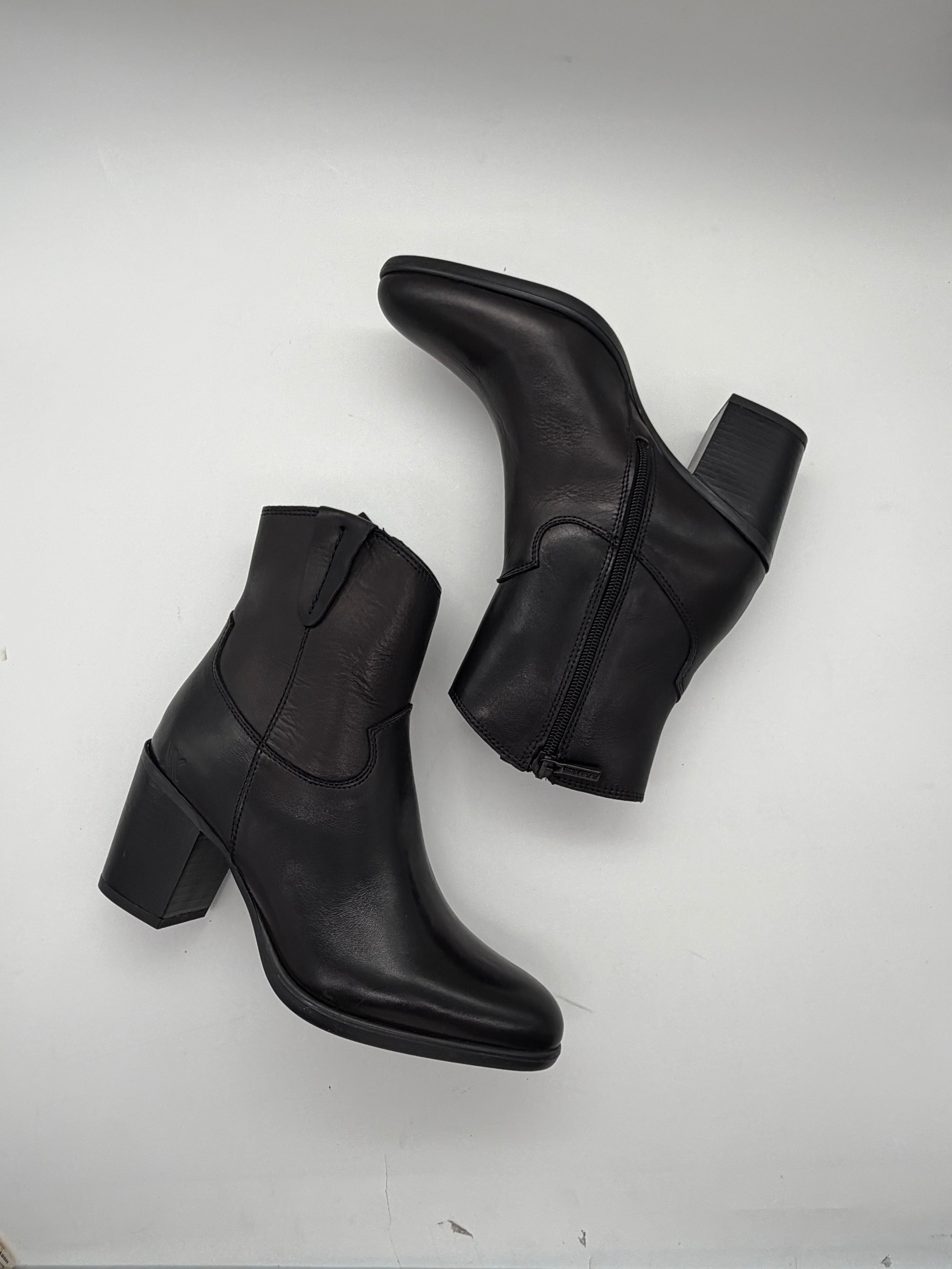 FLEX | Stivaletto Pelle Nero | Donna