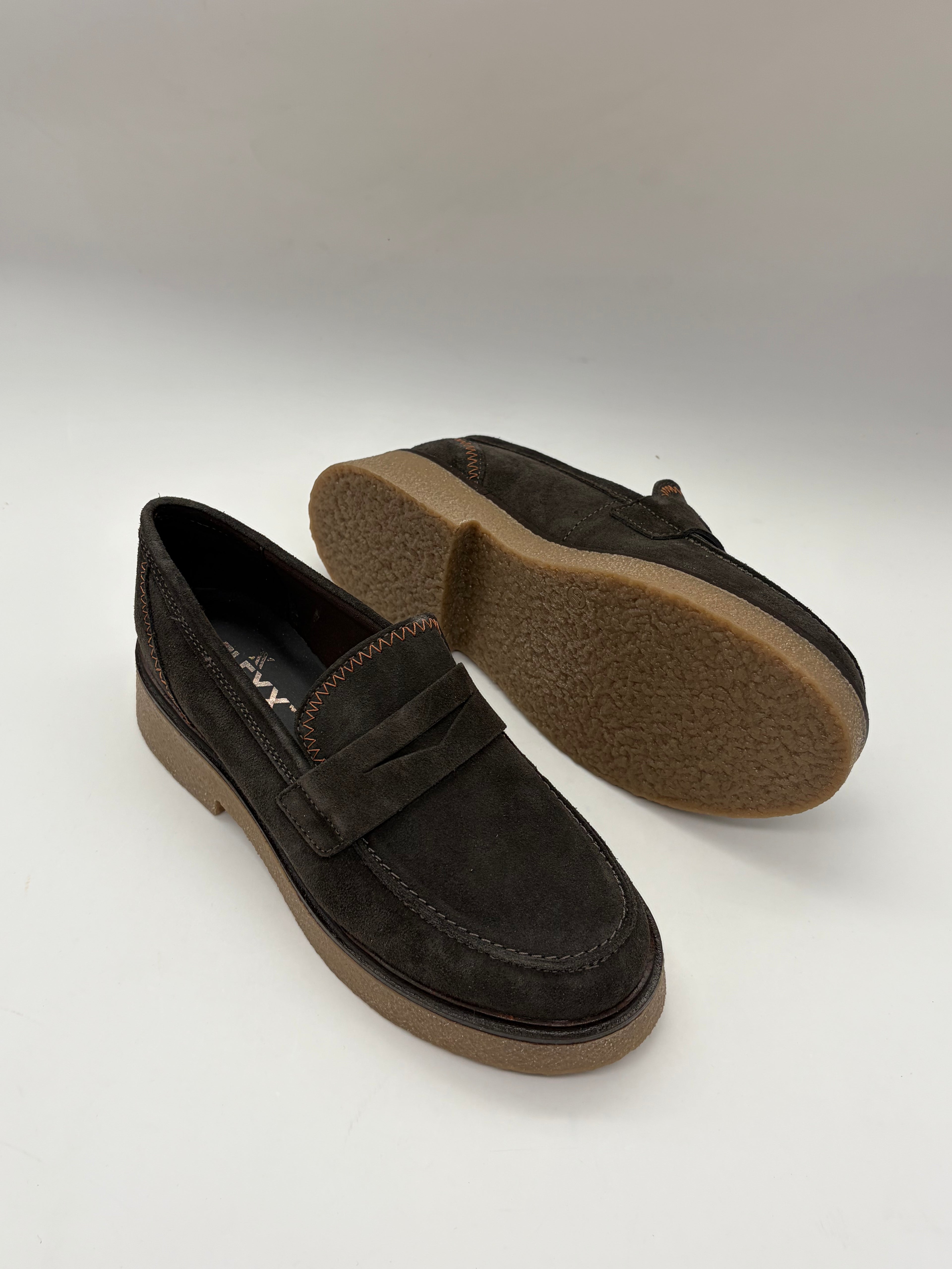 FLEX | Mocassino Pelle Nero | Donna