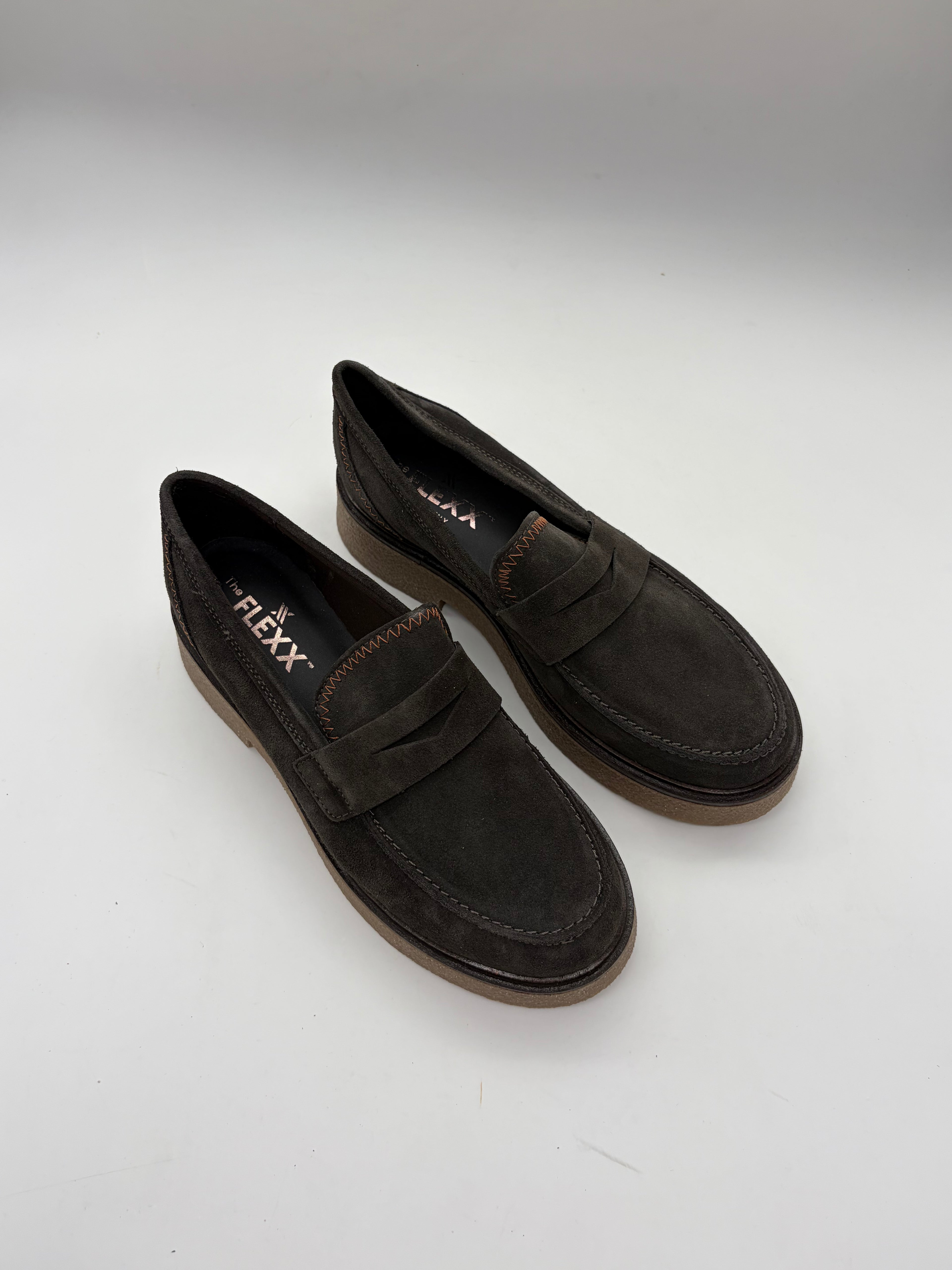 FLEX | Mocassino Pelle Nero | Donna