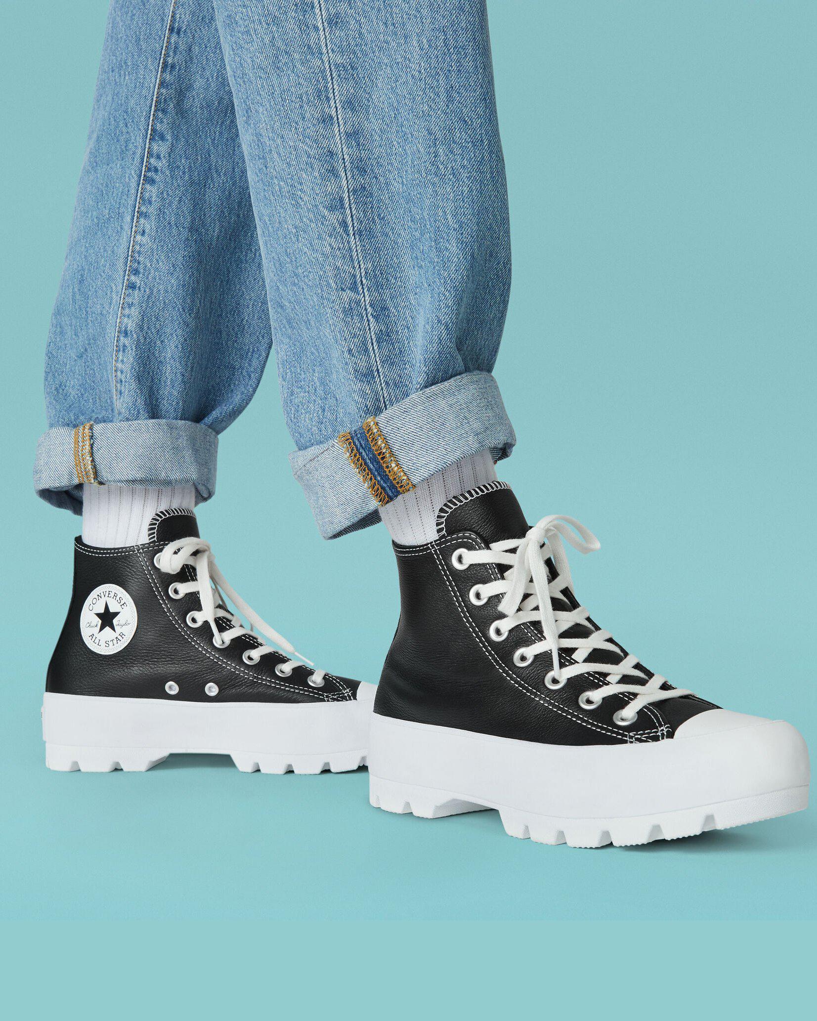 Converse - CHUCK TAYLOR LUGGED LEATHER HI