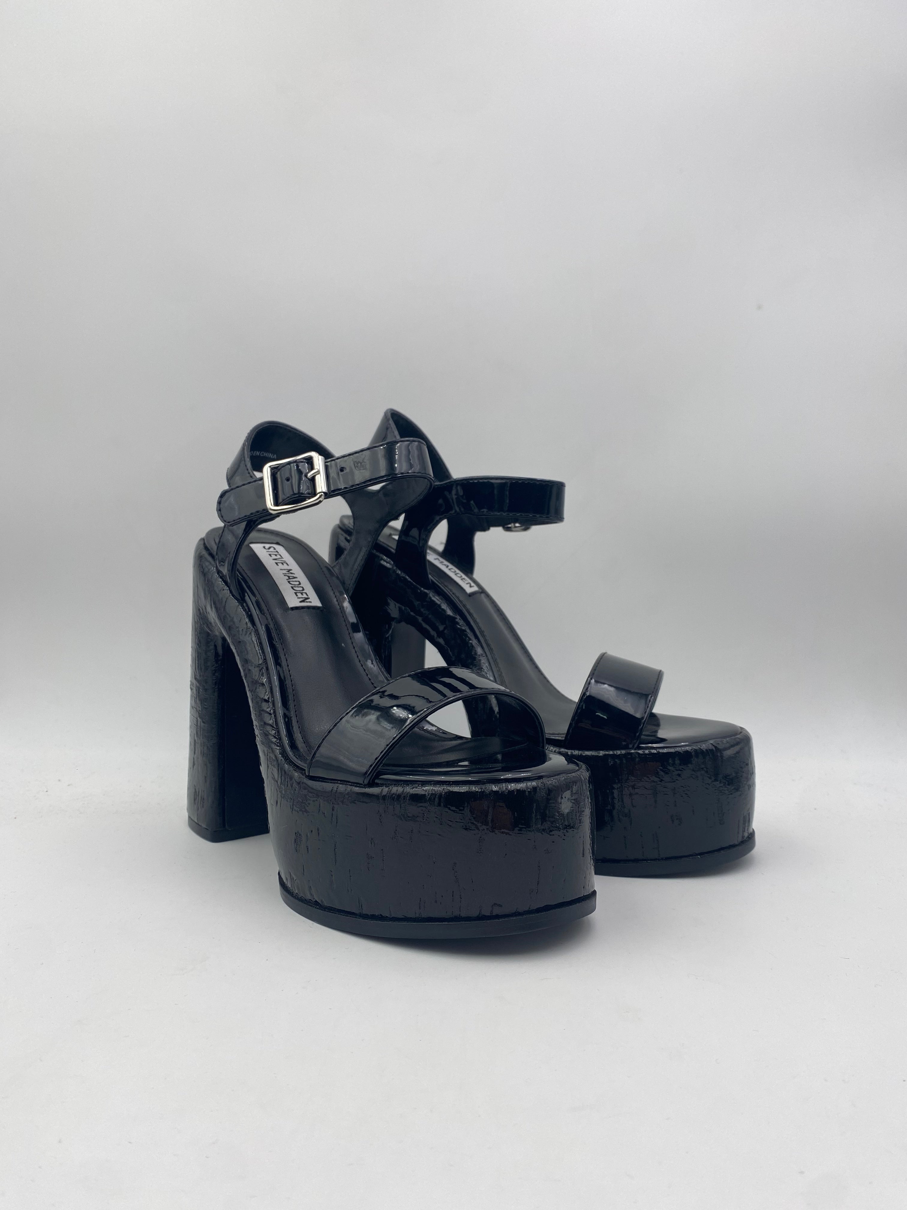 Steve Madden - SIXTIES NERO PATENT
