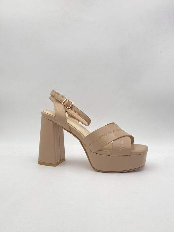 Braccialini - Sandali CALF/NUDE  F100A