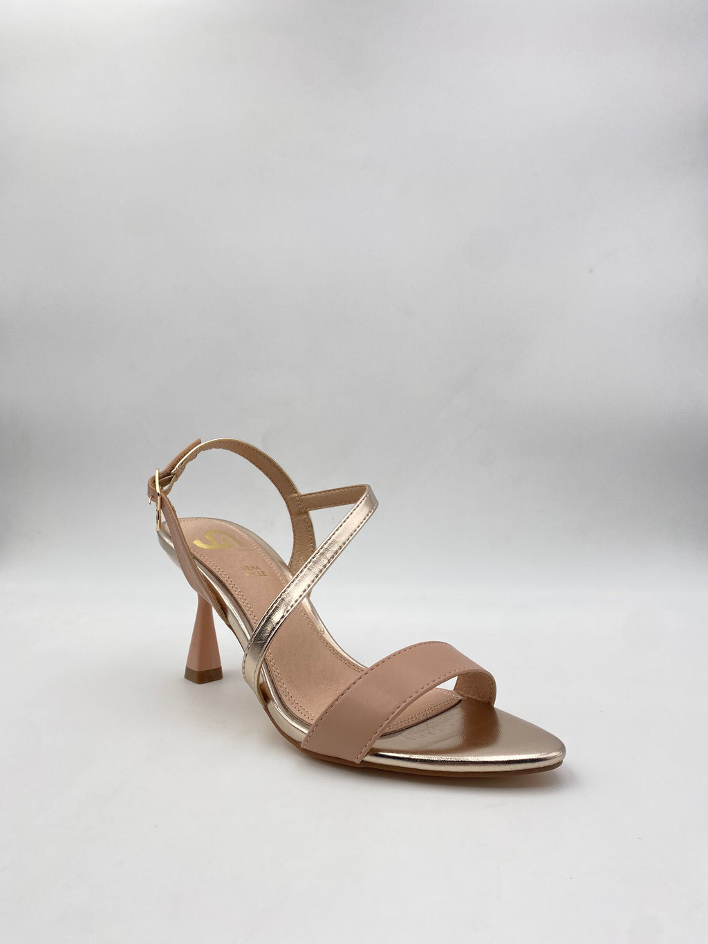 Gold&gold - Sandalo Tacco Oro Clessidra