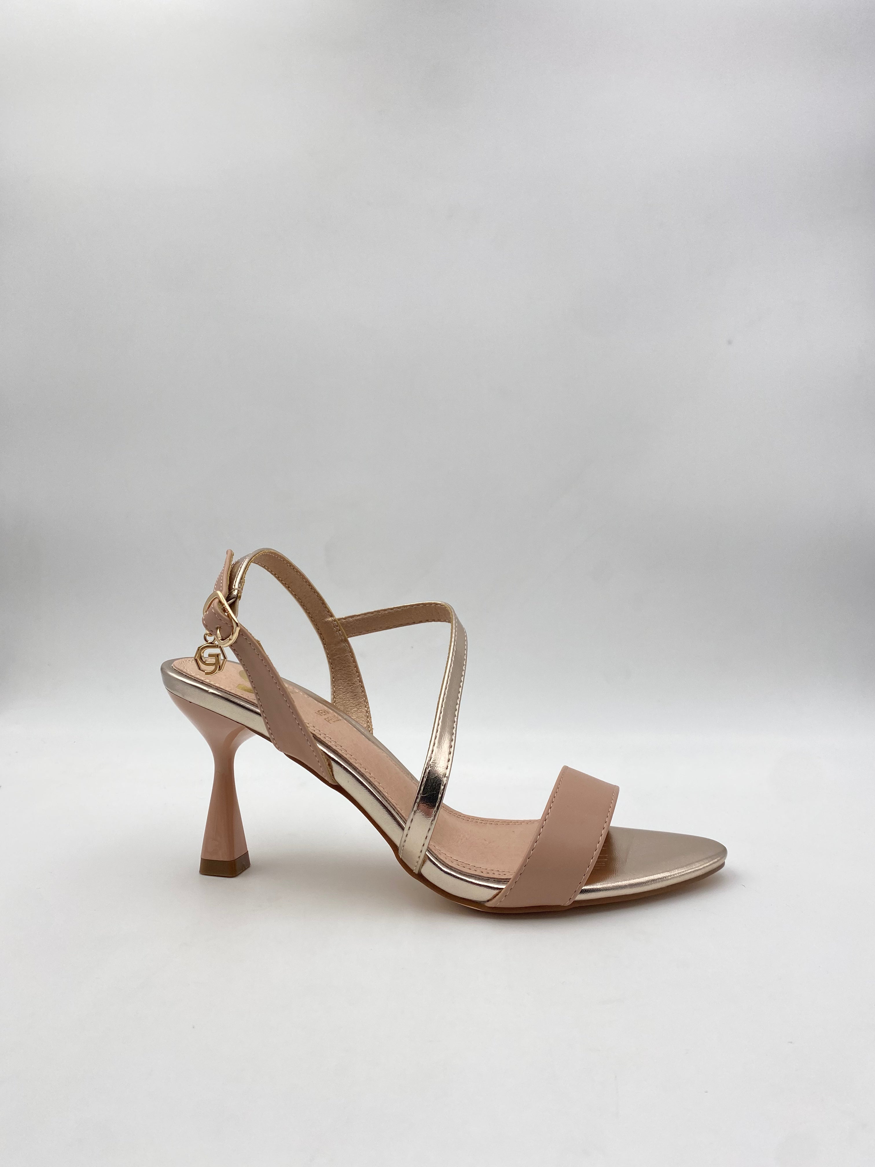 Gold&gold - Sandalo Tacco Oro Clessidra