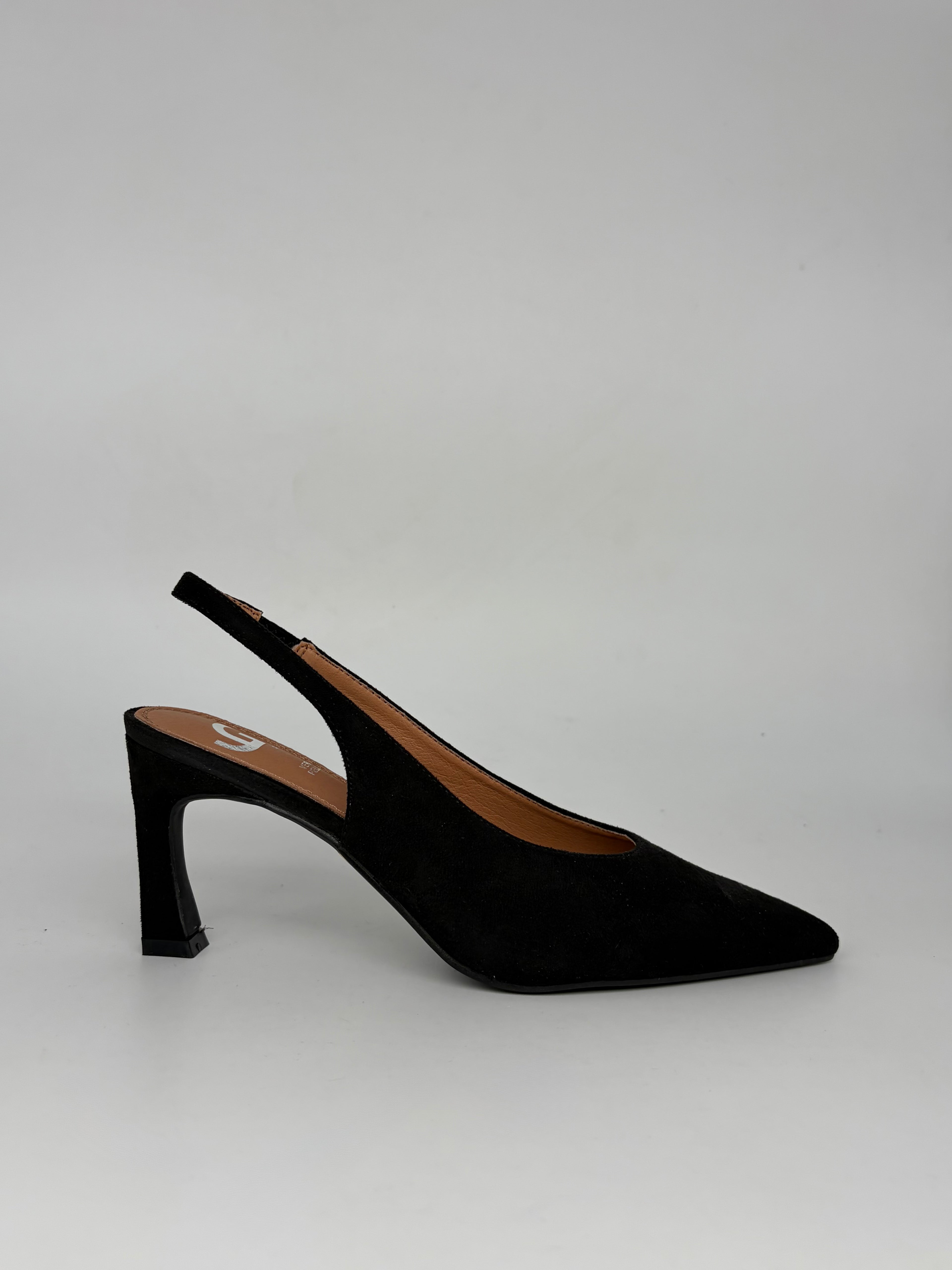 Gold & Gold - Slingback Camoscio basso