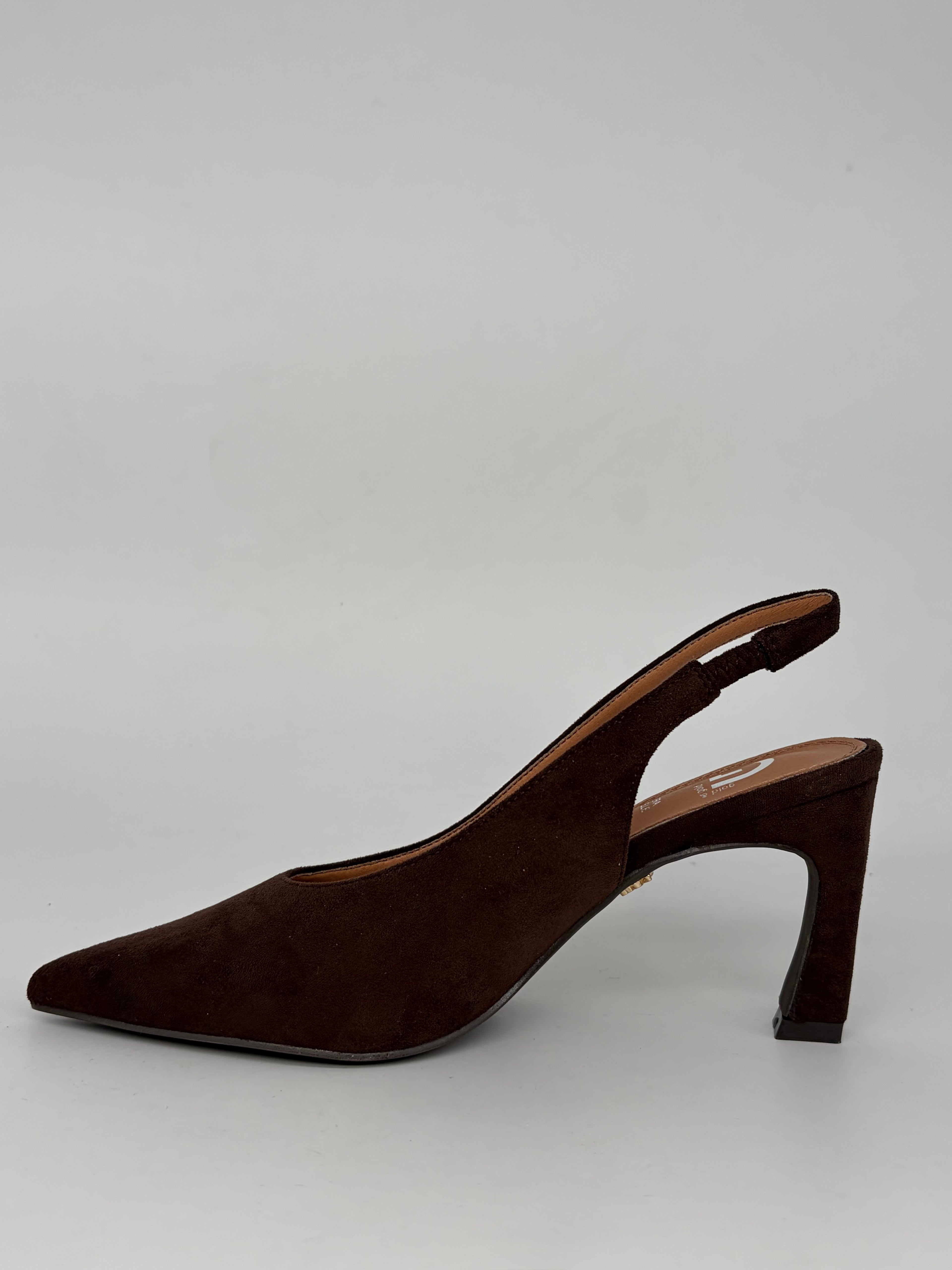 Gold & Gold - Slingback Camoscio basso