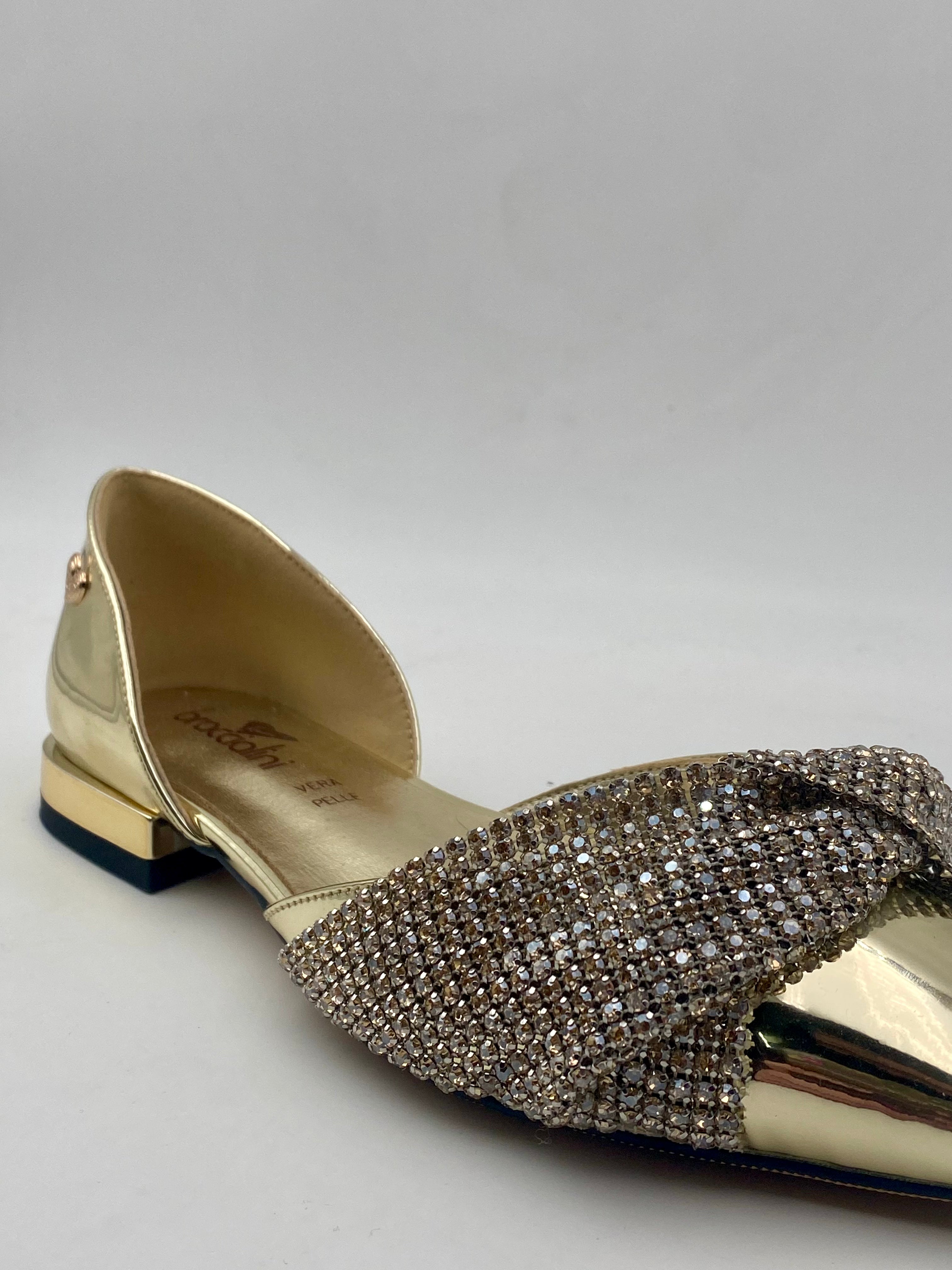 Braccialini -  Ballerine Strass/Oro - BB8