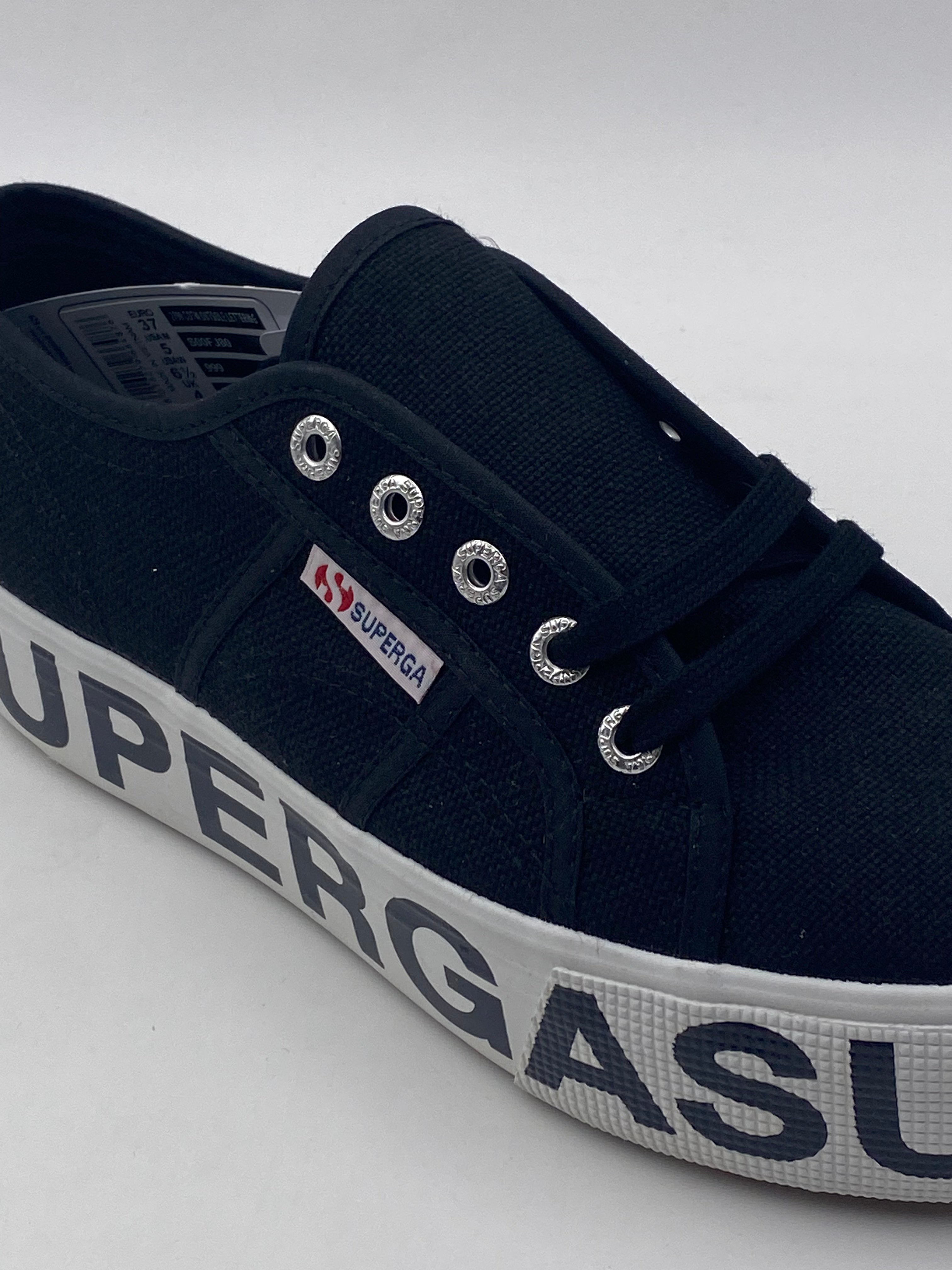 SUPERGA - Sneakers Donna Nera