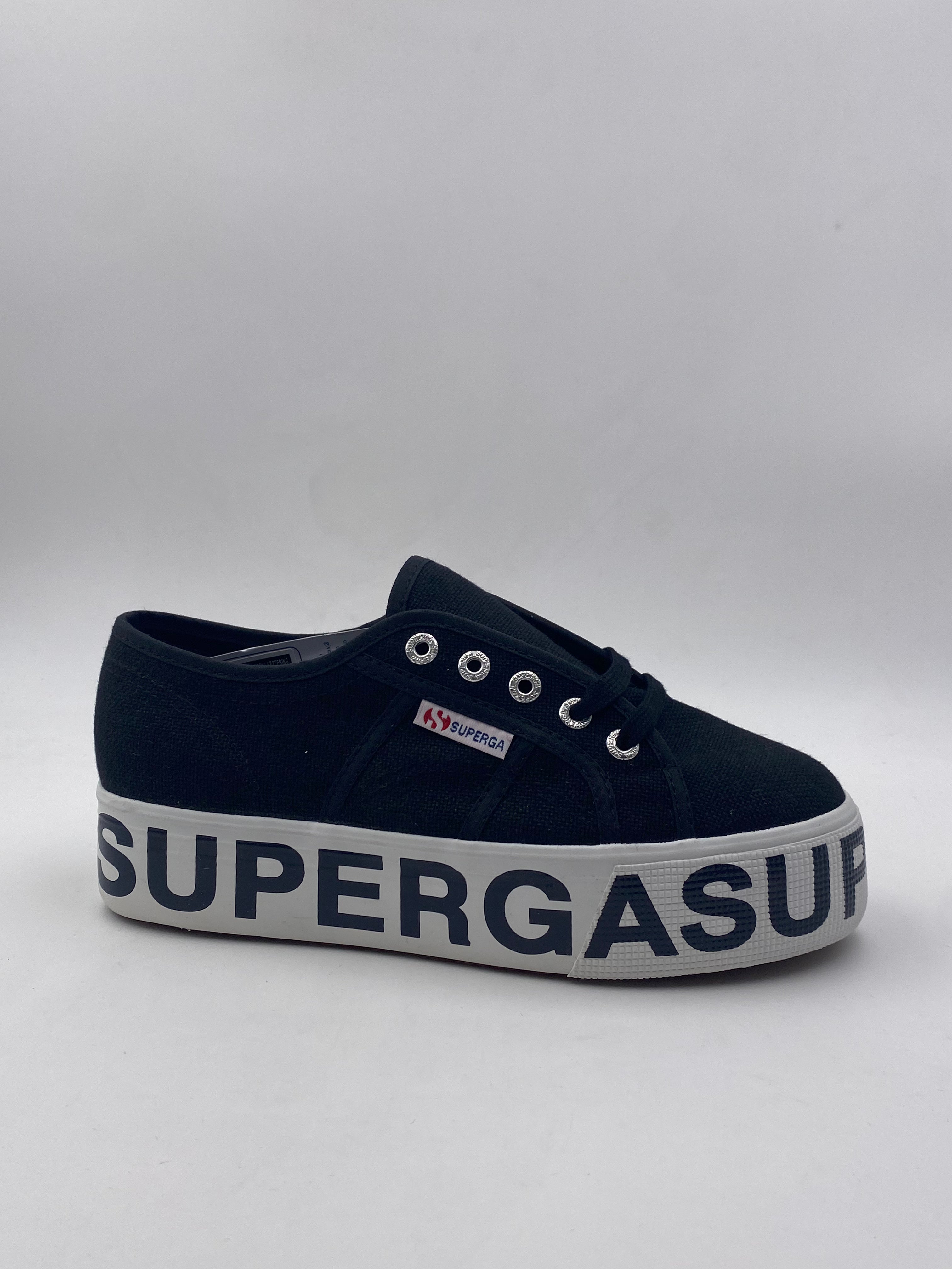 SUPERGA - Sneakers Donna Nera