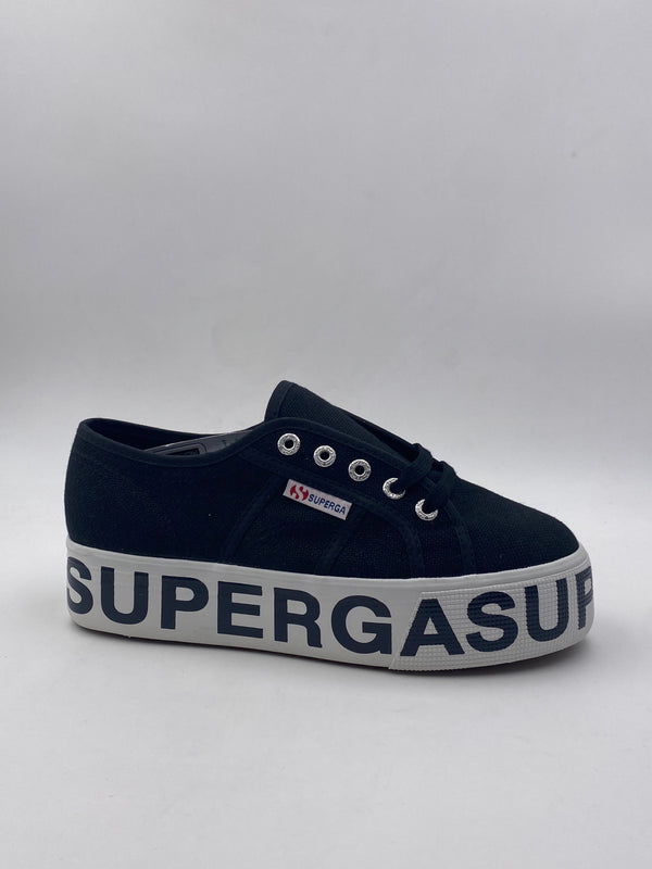 SUPERGA - Sneakers Donna Nera