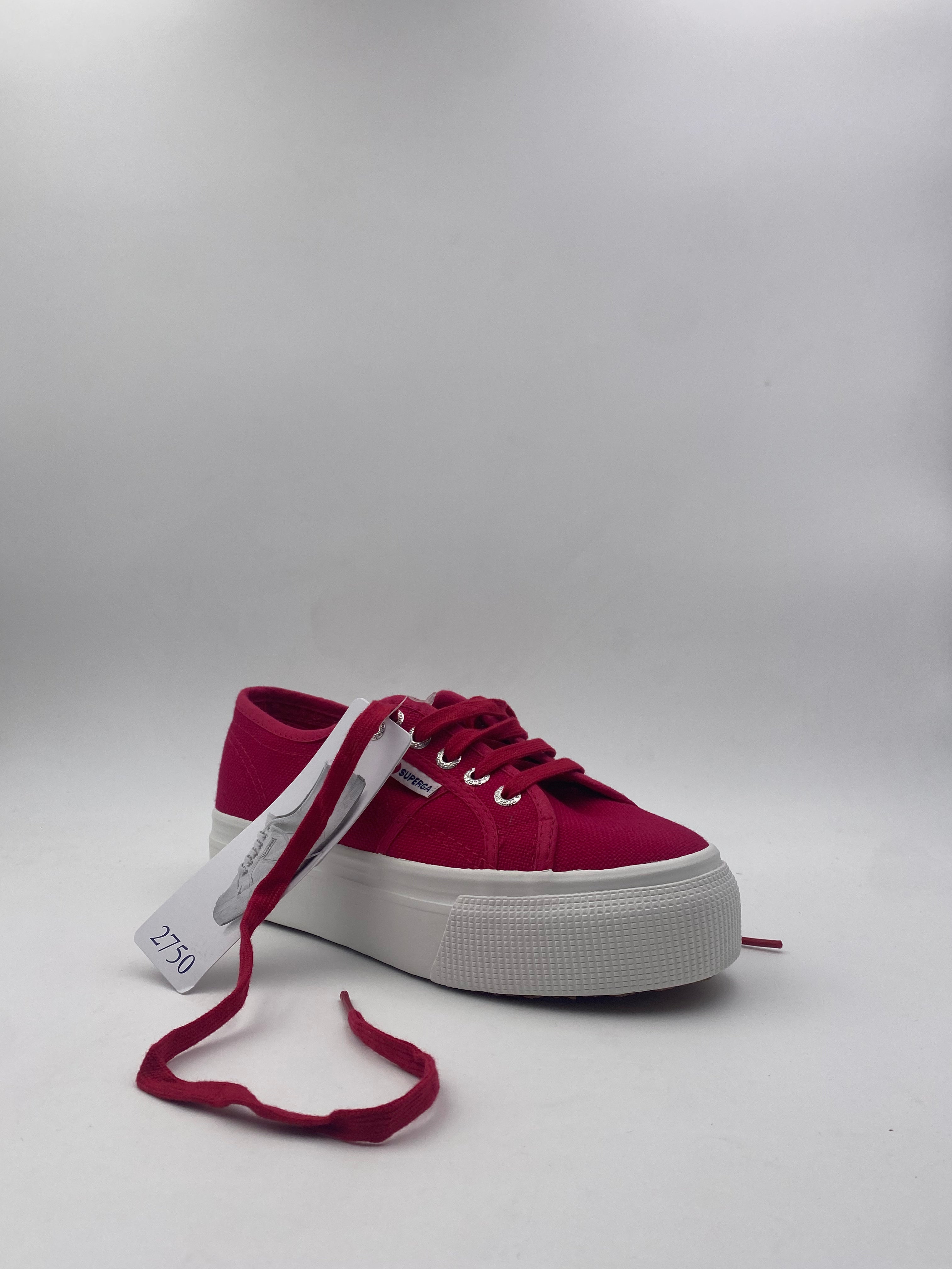 SUPERGA - Sneakers Donna  Grigia/Fucsia