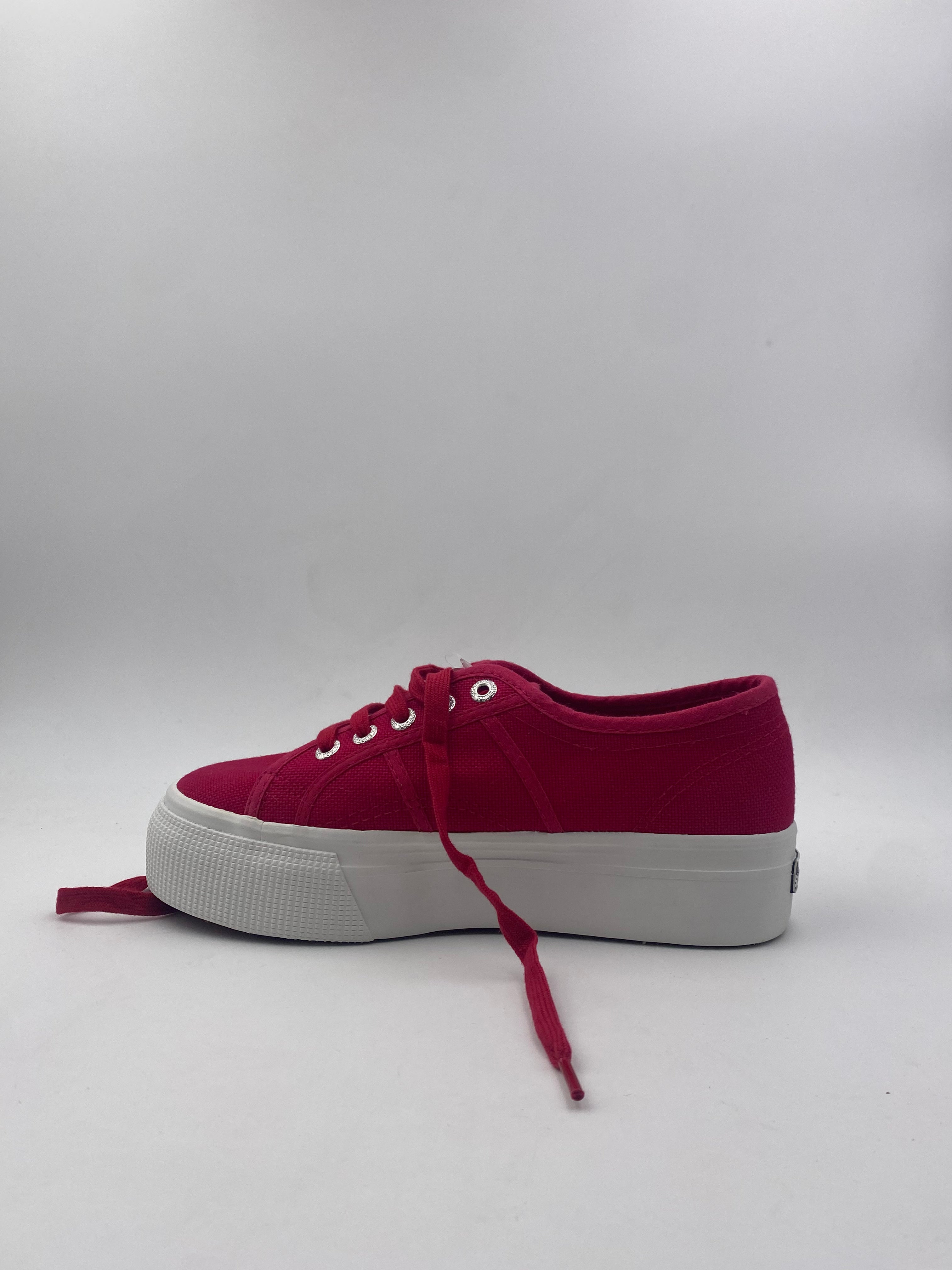 SUPERGA - Sneakers Donna  Grigia/Fucsia