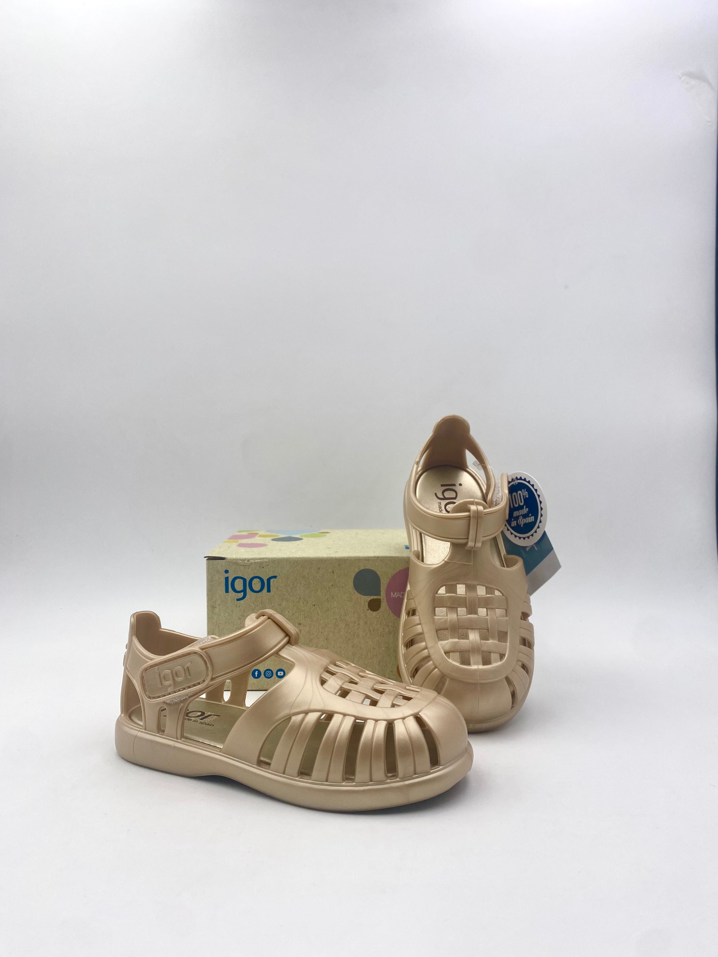 IGOR - Sandali Argento/Oro - PRIMI PASSI