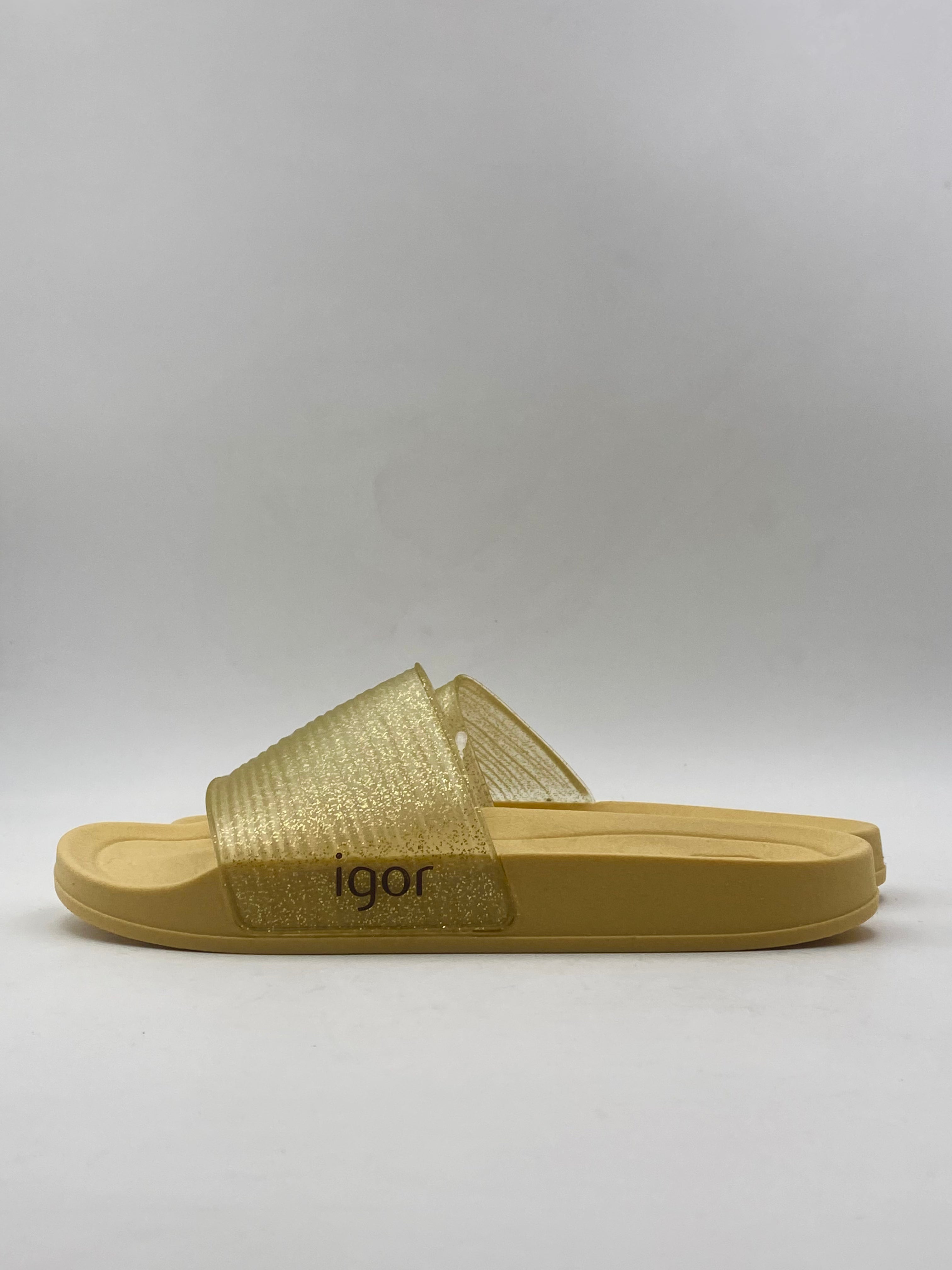 IGOR BEACH GLITTER - Pantofole Donna