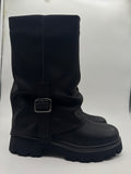 STIVALE GOLD & GOLD  NERO\CAFFE