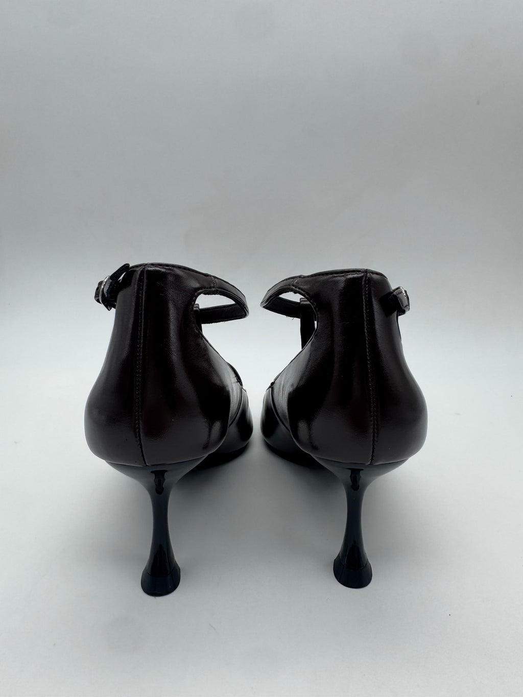 Gold & Gold - Tacco con cinturino Nero/Caffe