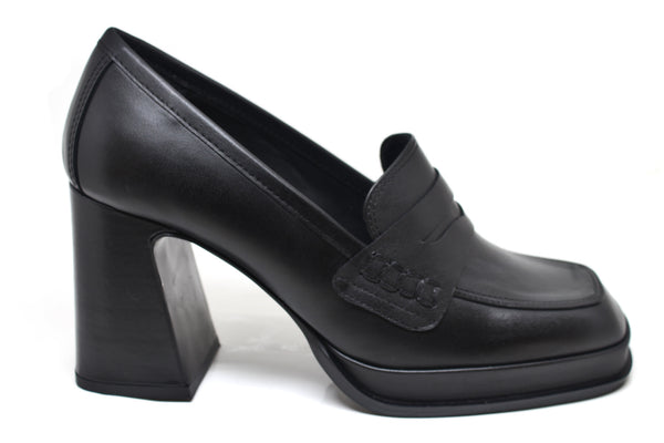 ELVIO ZANON-Mocassini con tacco