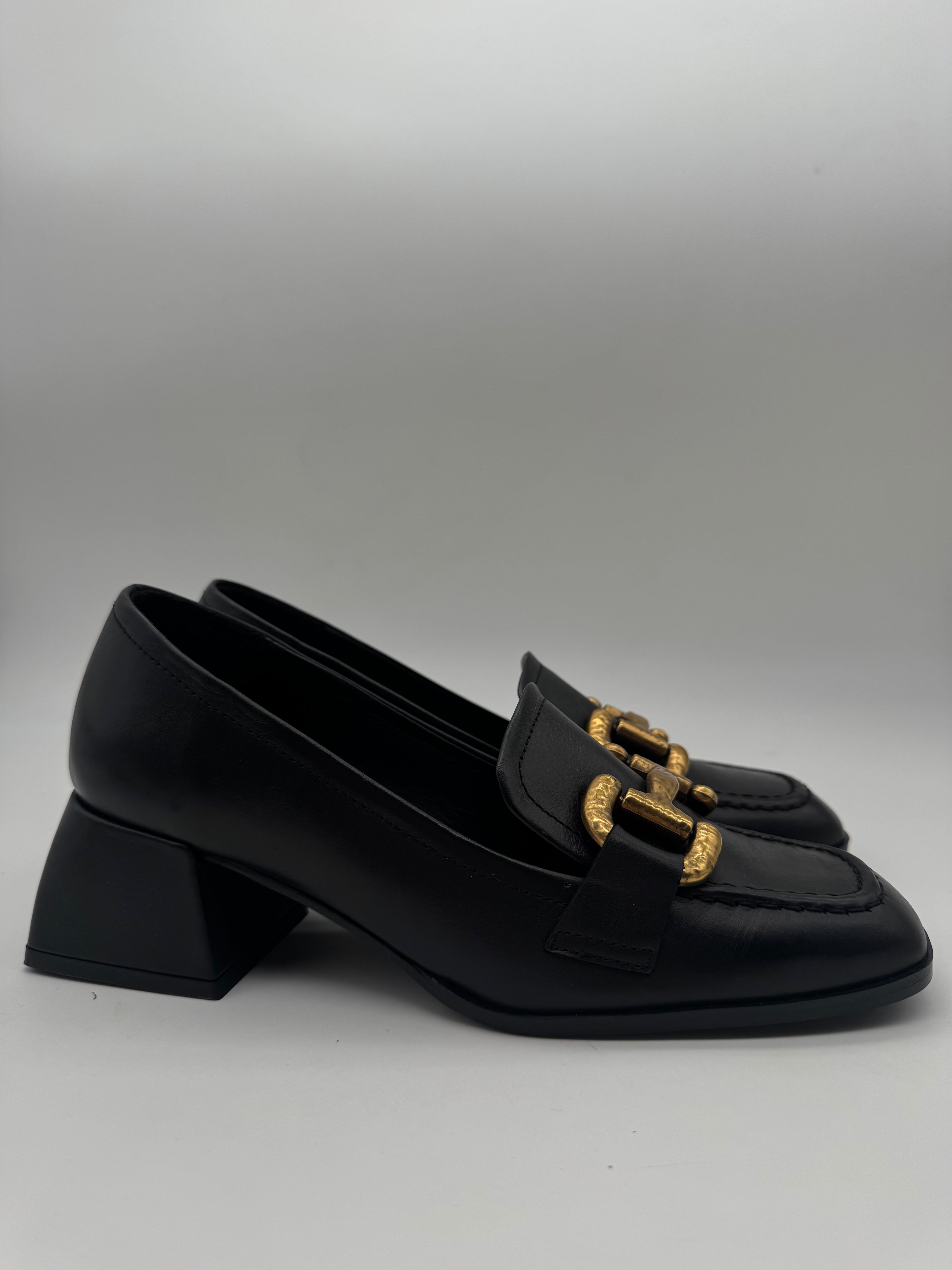 BRUNO PREMI-Mocassino stella con fibbia
