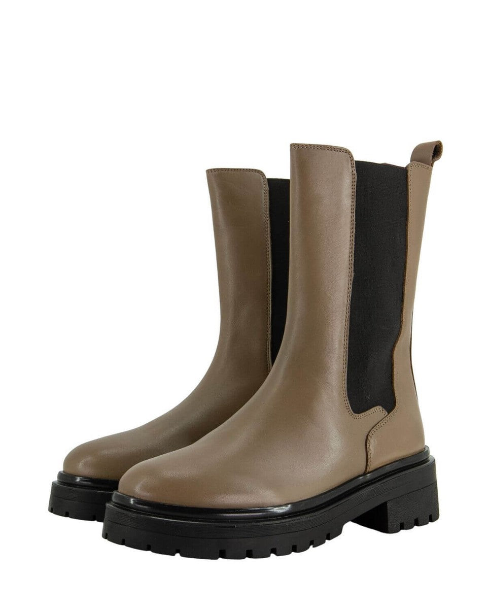 APE PAZZA-STIVALETTO CARMEN TAUPE