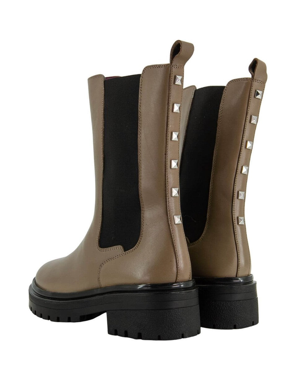 APE PAZZA-STIVALETTO CARMEN TAUPE