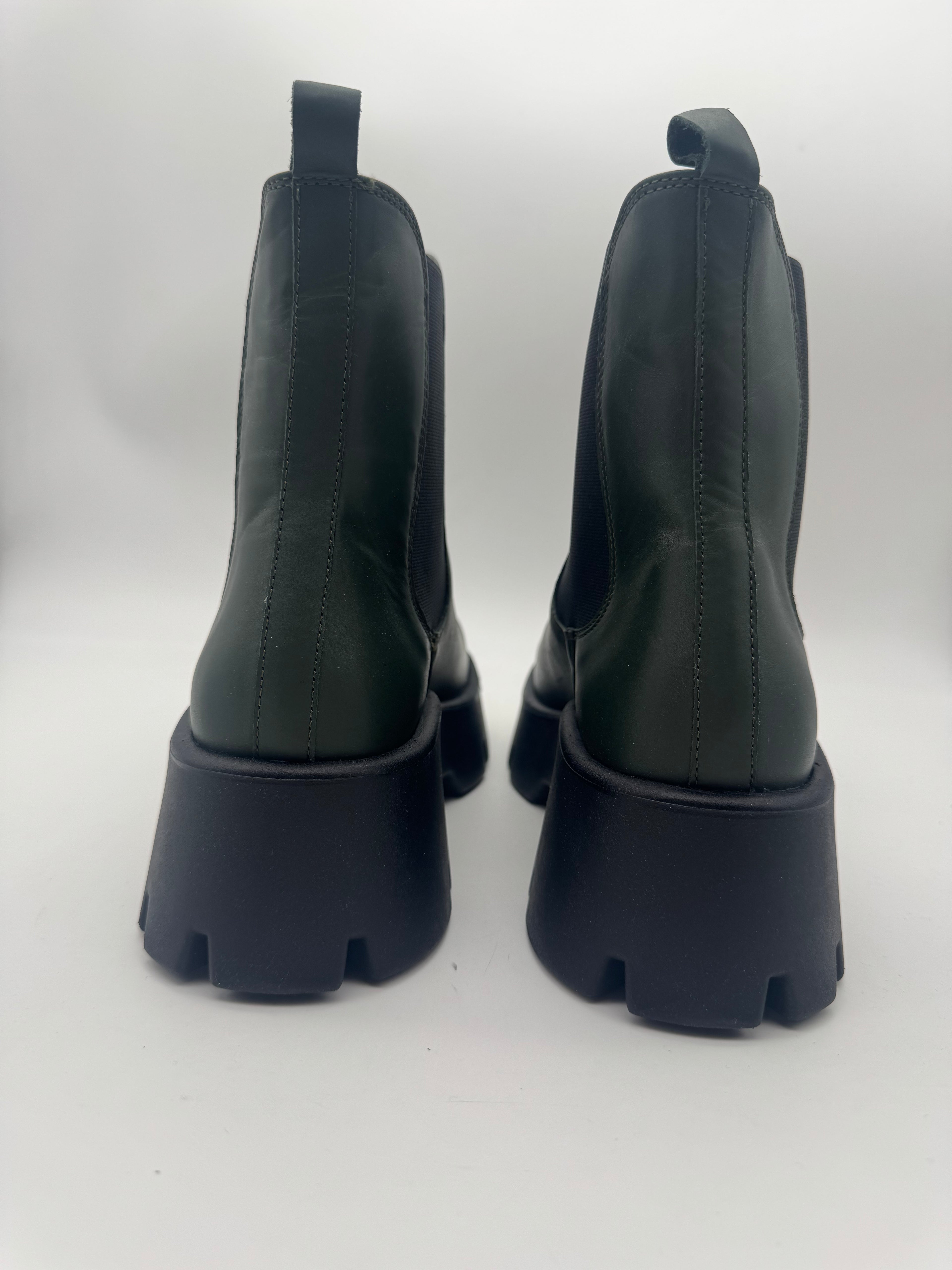 BRUNO PREMI-STIVALETTI CHELSEA nero-verde