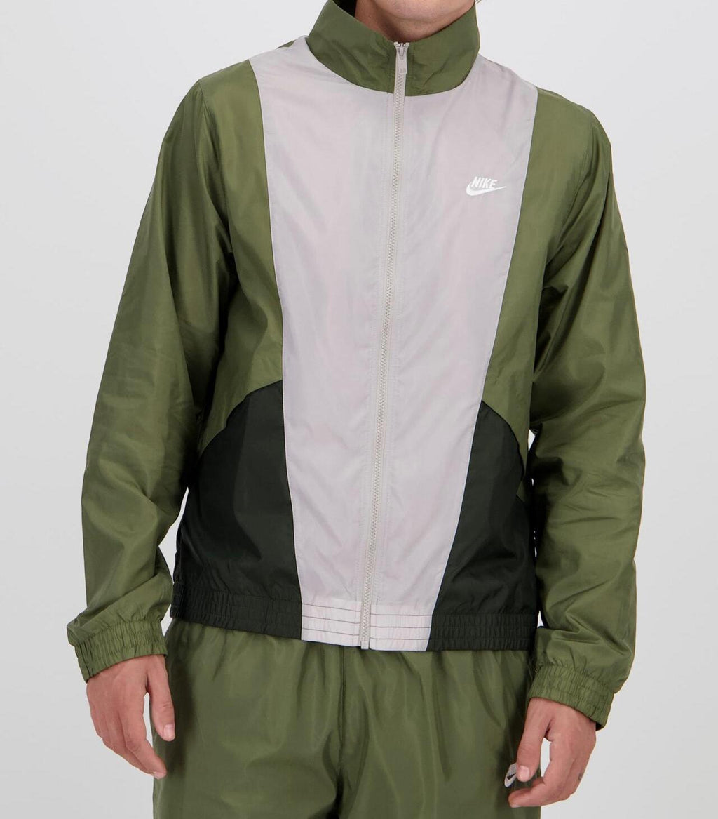 Nike Sportswear tuta uomo verde\grigio