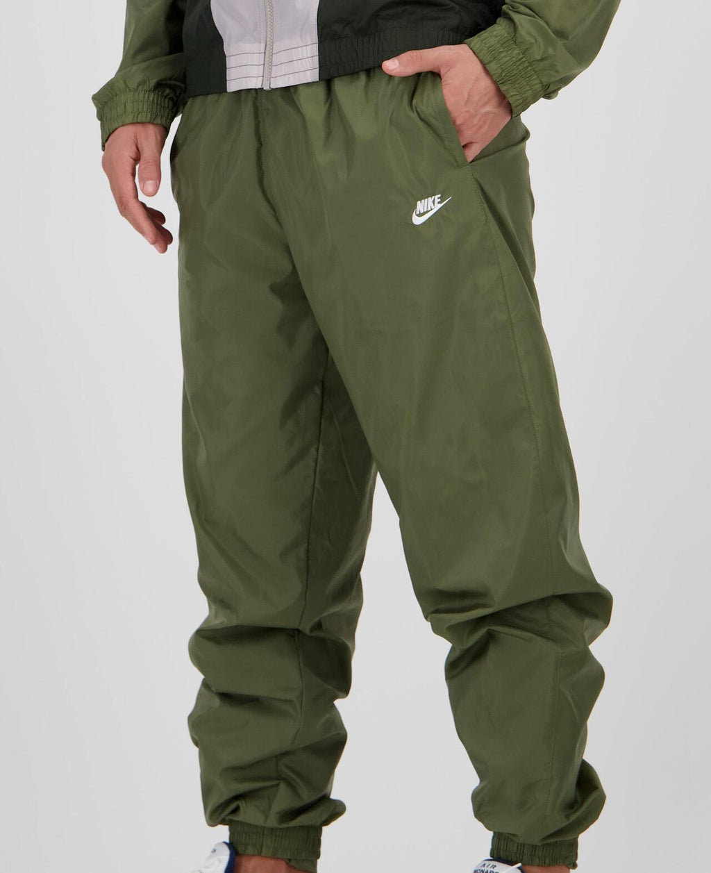 Nike Sportswear tuta uomo verde\grigio