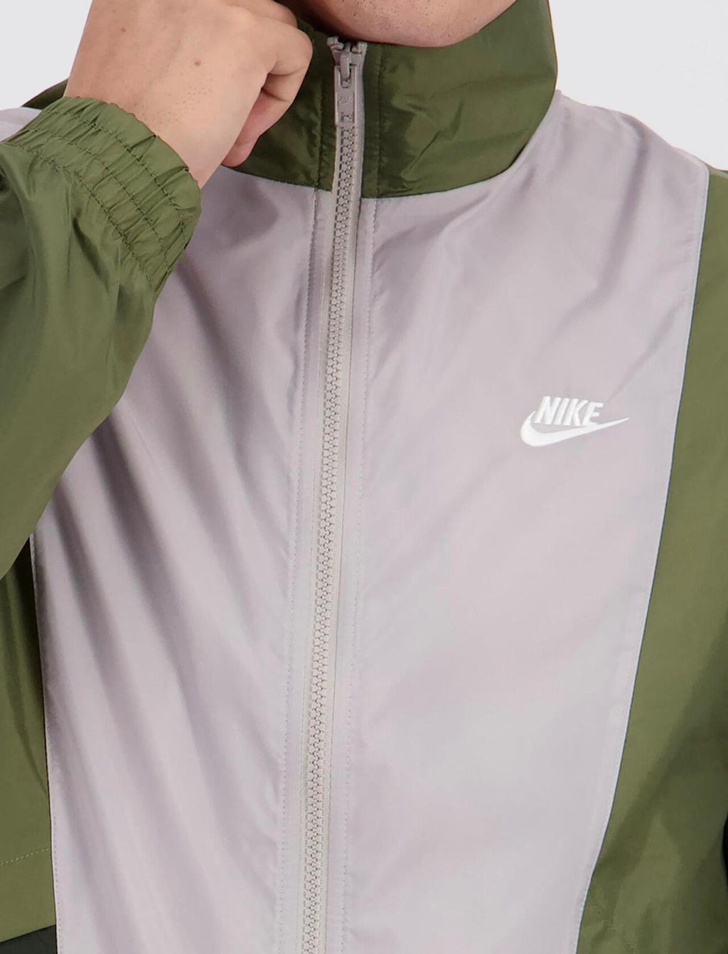 Nike Sportswear tuta uomo verde\grigio