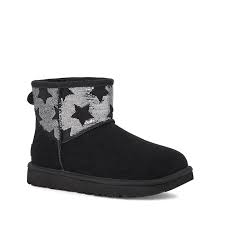 Ugg W Classic Mini sequin stars