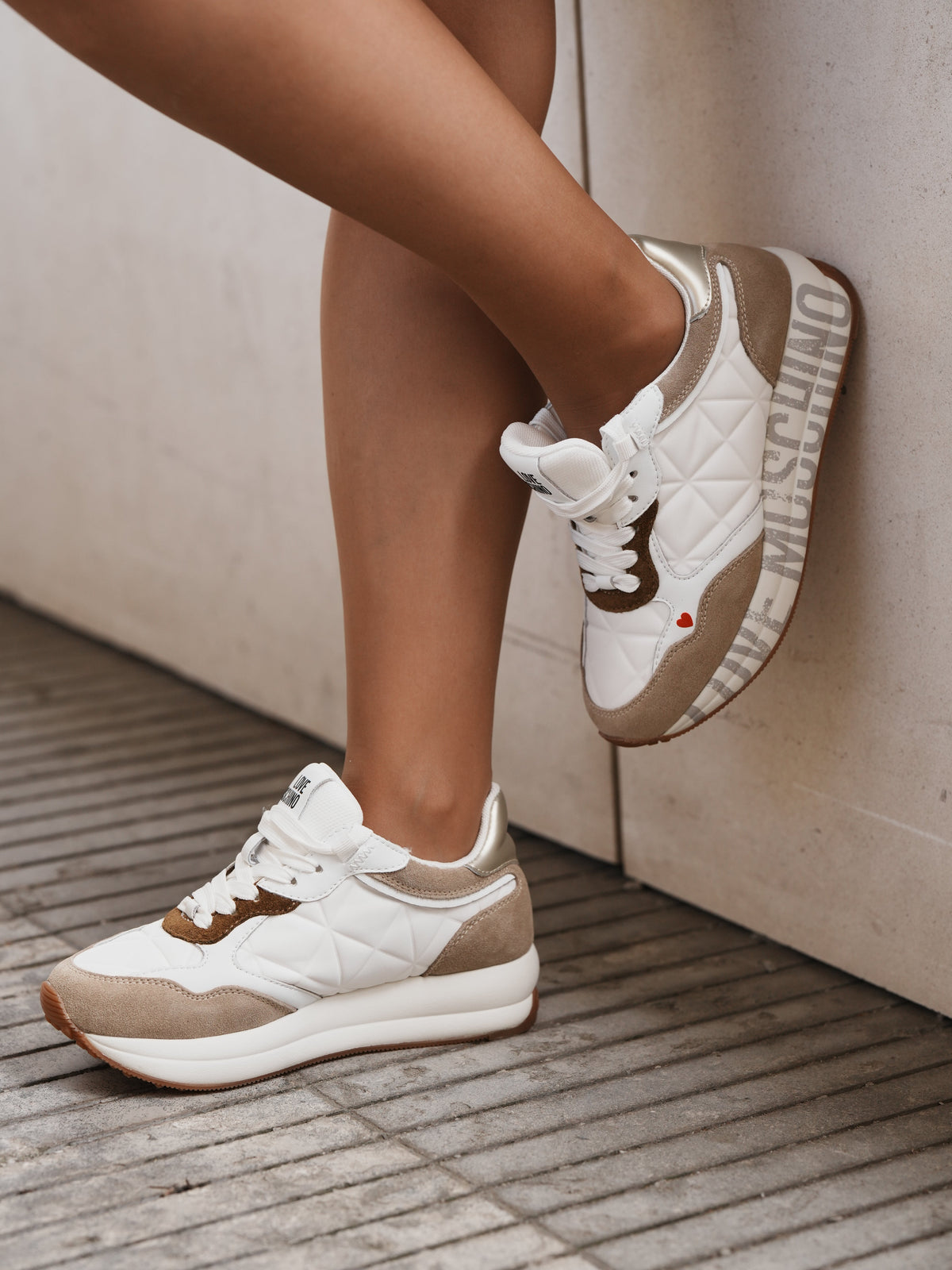 LOVE MOSCHINO - SILVER LOW | DONNA